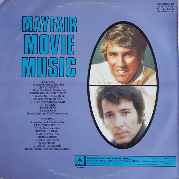 Various : Mayfair Movie Music (LP, Comp)