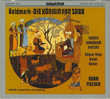 Karl Goldmark, Klára Takács, Siegfried Jerusalem, Veronika Kincses, Sándor Sólyom Nagy, József Gregor, Magda Kalmár, Adam Fischer (2) : Die Königin von Saba (3xCD, Album + Box)
