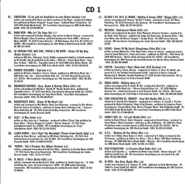 Various : Just The Best 1/2001 (2xCD, Comp)
