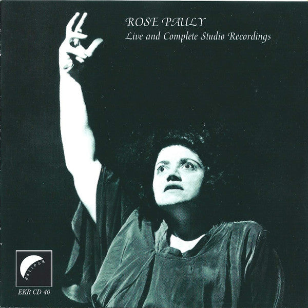 Rose Pauly : Live And Complete Studio Recordings (CD, Comp)