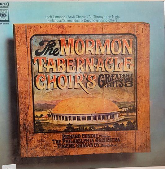Mormon Tabernacle Choir : The Mormon Tabernacle Choir's Greatest Hits Vol. 3 (LP, Comp)