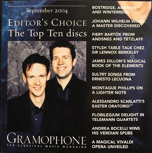 Various : Gramophone Editor's Choice (The Top Ten Discs): September 2004 (CD, Comp)