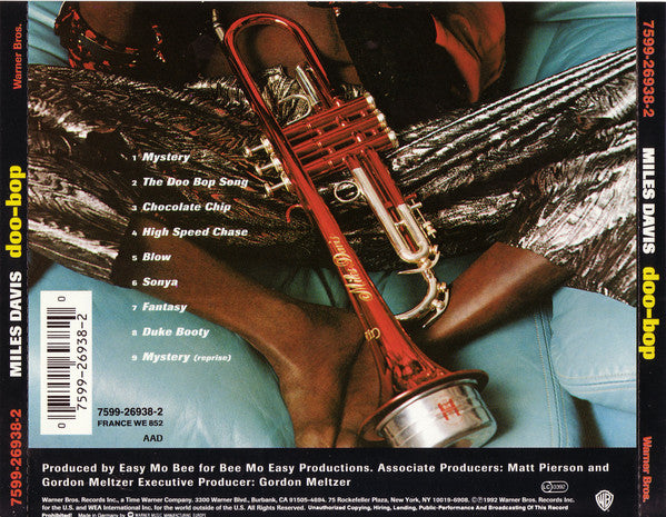 Miles Davis : Doo-Bop (CD, Album)