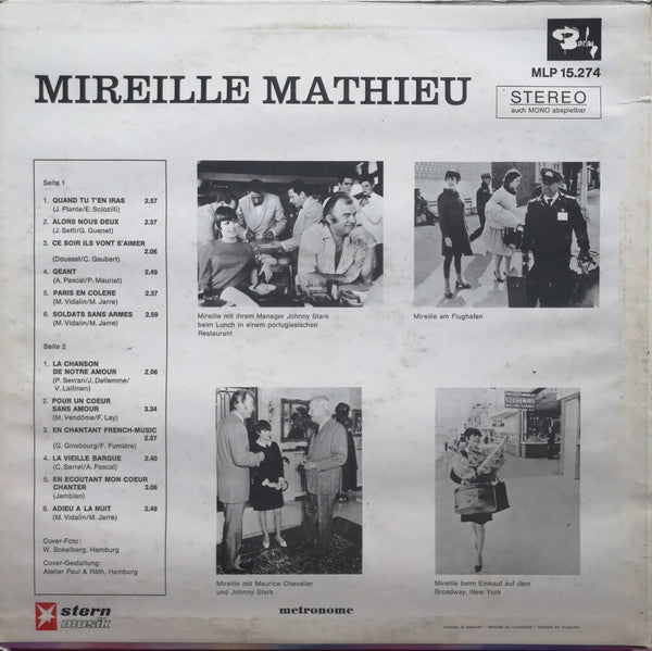 Mireille Mathieu : Mireille Mathieu (LP, Comp)