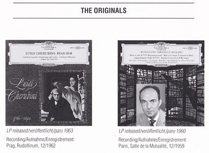 Cherubini*, Mozart* - Maria Stader · Oralia Dominguez · Ernst Haefliger · Michel Roux, Igor Markevitch : Cherubini: Requiem / Mozart: Krönungsmesse = Coronation Mass (CD, Comp, RM)