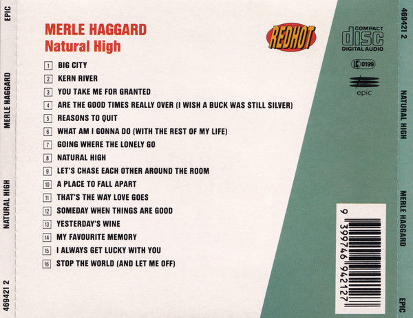 Merle Haggard : Natural High (CD, Comp)
