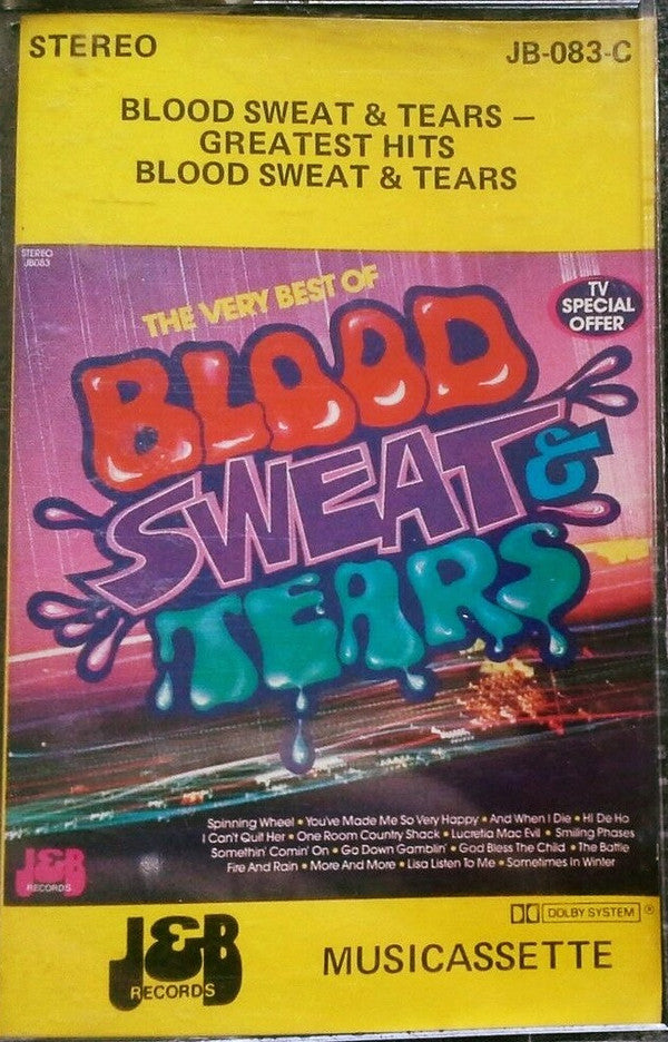 Blood, Sweat And Tears : The Very Best Of Blood, Sweat And Tears (Cass, Comp)