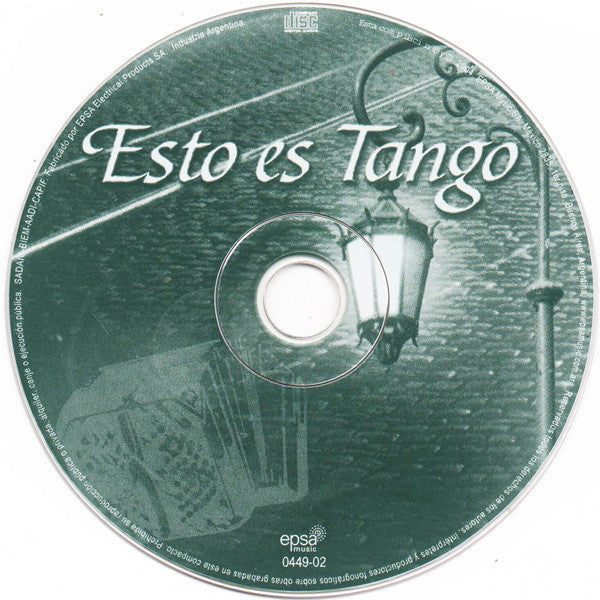 Various : Esto Es Tango (CD, Comp)