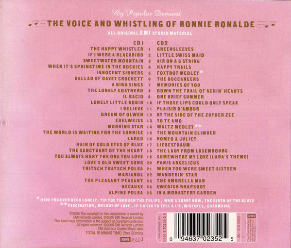 Ronnie Ronalde : The Essential Ronnie Ronalde (2xCD, Comp)
