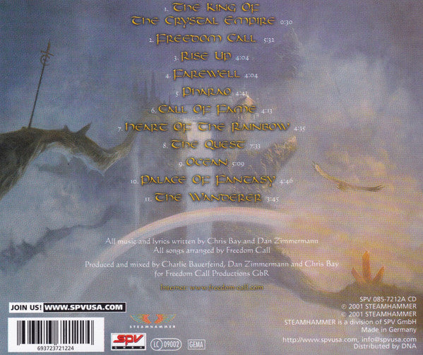 Freedom Call : Crystal Empire (CD, Album)
