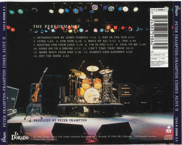 Peter Frampton : Frampton Comes Alive II (2xCD, Album, Ltd)