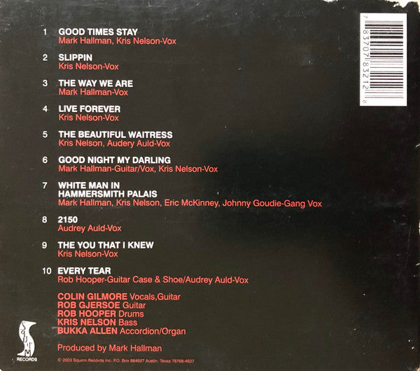 Colin Gilmore : The Day The World Stopped... (CD, Album)