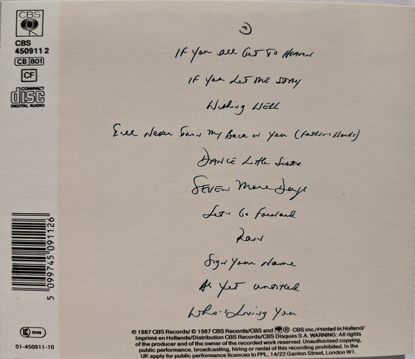 Terence Trent D'Arby : Introducing The Hardline According To Terence Trent D'Arby (CD, Album, RE)