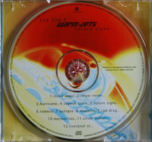 Warm Jets : Future Signs (CD, Album)