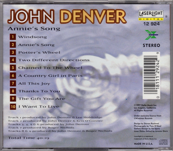 John Denver : Annie's Song (CD, Comp)