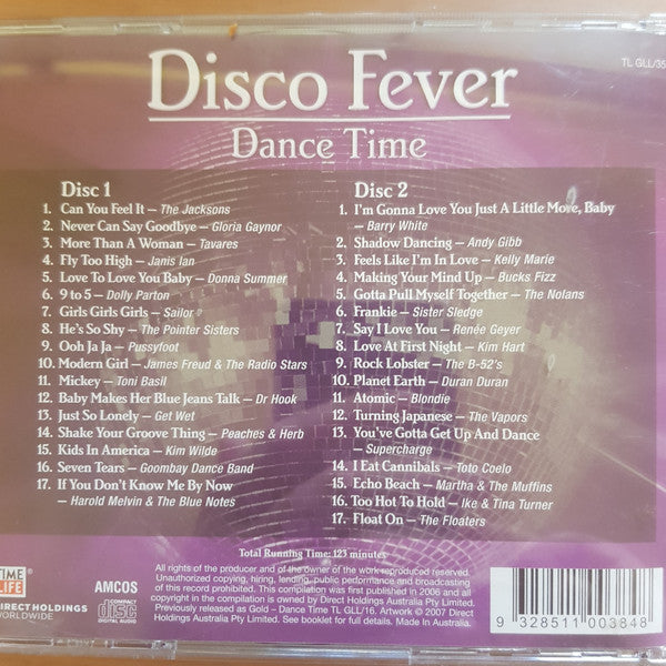 Various : Disco Fever - Dance Time (2xCD, Comp, RE)