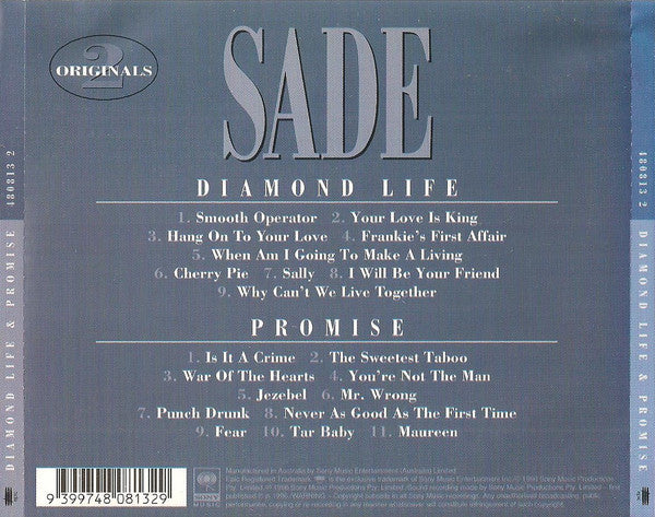 Sade : Diamond Life / Promise (CD, Album, Comp, RE + CD, Album, RE)