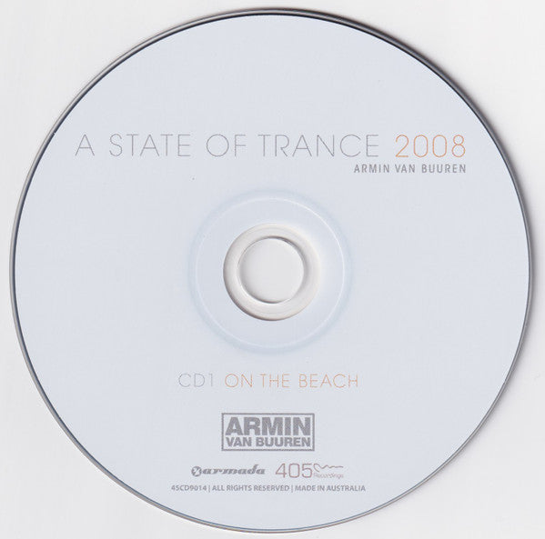 Armin van Buuren : A State Of Trance 2008 (2xCD, Mixed)