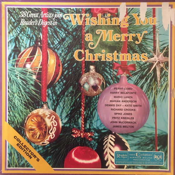 Various : Wishing You A Merry Christmas (4xLP, Comp)