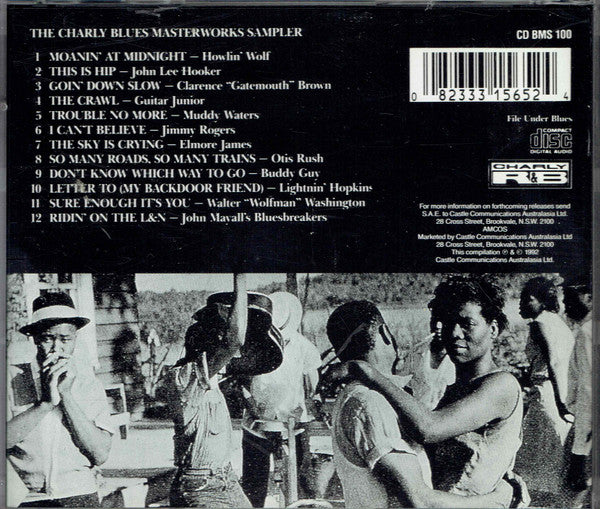 Various : The Charly Blues Masterworks Sampler (CD, Comp, Smplr)