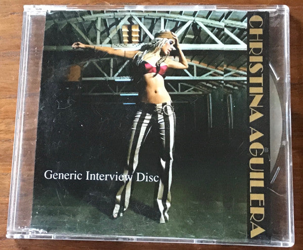 Christina Aguilera : Generic Interview Disc (CD, Promo, Transcription)