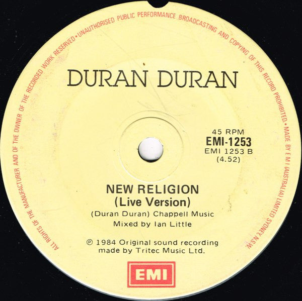 Duran Duran : The Reflex (7", Single)