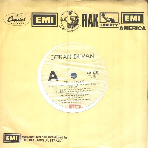 Duran Duran : The Reflex (7", Single)