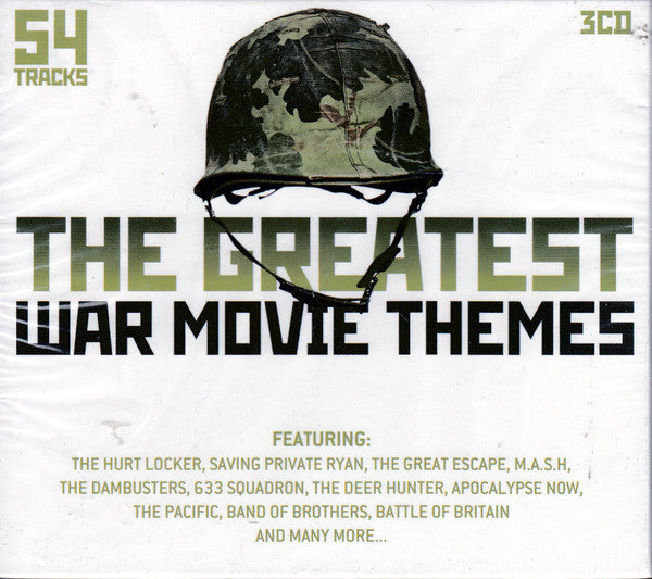 Various : The Greatest War Movies Themes (3xCD, Comp)
