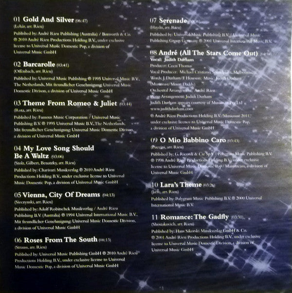 André Rieu & His Johan Strauss Orchestra* : Moonlight Serenade (CD, Comp)