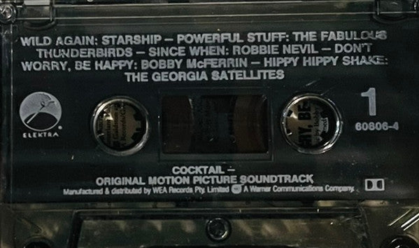 Various : Cocktail (Original Motion Picture Soundtrack) (Cass, Comp)