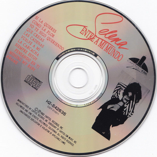 Selena : Entre A Mi Mundo (CD, Album, Club, DAD)