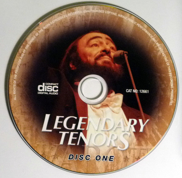 Luciano Pavarotti : Legendary Tenors - Essential Gold (Disc One) (CD, Comp)