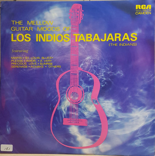 Los Indios Tabajaras : The Mellow Guitar Moods Of Los Indios Tabajaras (LP, Album)