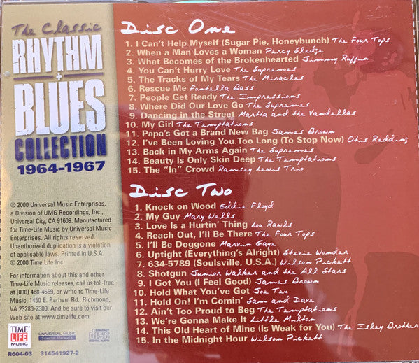 Various : The Classic Rhythm + Blues Collection, 1964-1967 (2xCD, Comp)