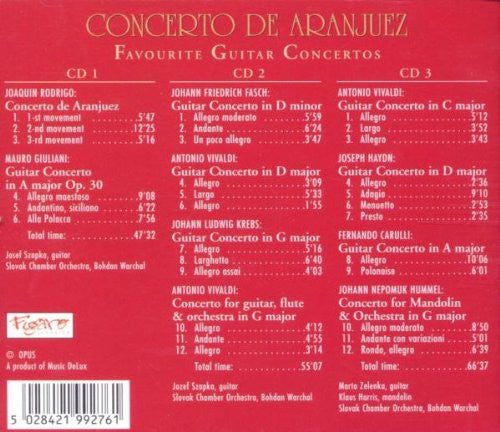 Various : Concerto de Aranjuez (3xCD)