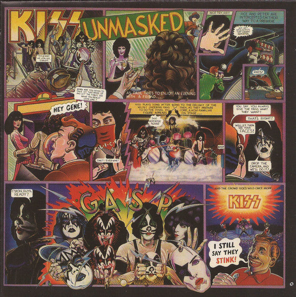 KISS : Unmasked (CD, Album, RE, RM, Son)