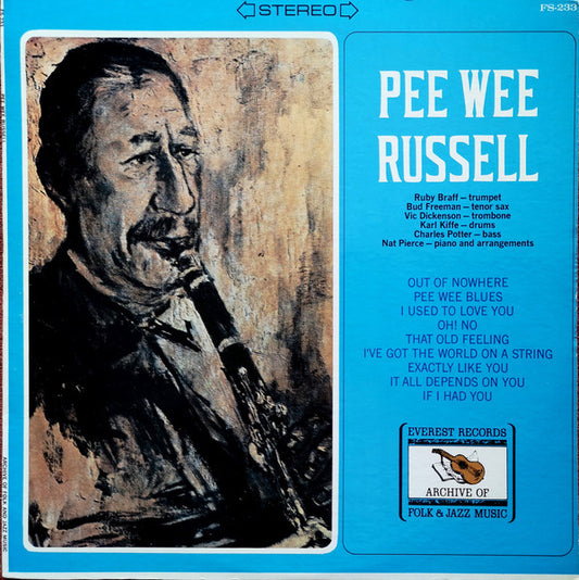 Pee Wee Russell : Pee Wee Russell  (LP, Album)