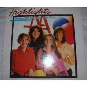 The Boones Girls* : Highlights Best Of The Boones Plus Two (LP, Album)