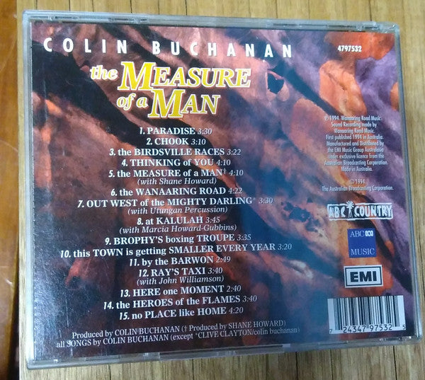 Colin Buchanan : The Measure Of A Man (CD, Album)