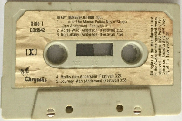 Jethro Tull : Heavy Horses (Cass, Album)