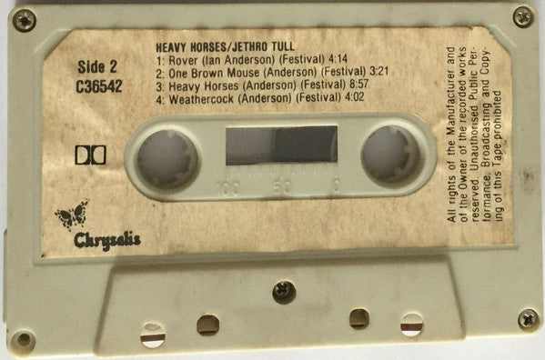 Jethro Tull : Heavy Horses (Cass, Album)