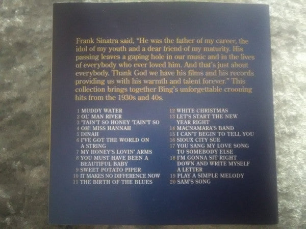 Bing Crosby : Bing Crosby (CD, Album, Comp, RM)