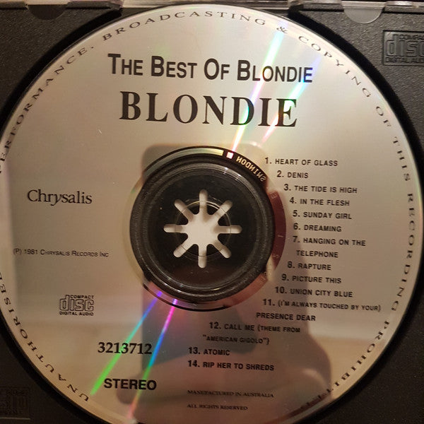 Blondie : The Best Of Blondie (CD, Comp, RE)