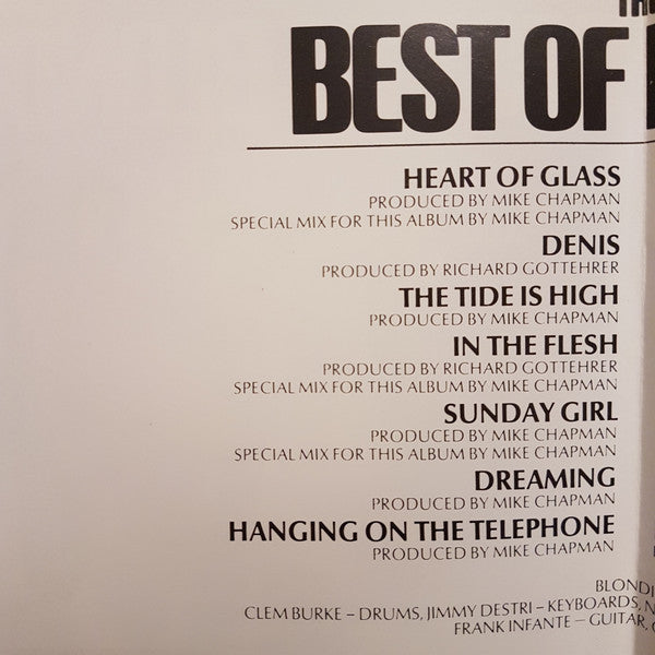 Blondie : The Best Of Blondie (CD, Comp, RE)