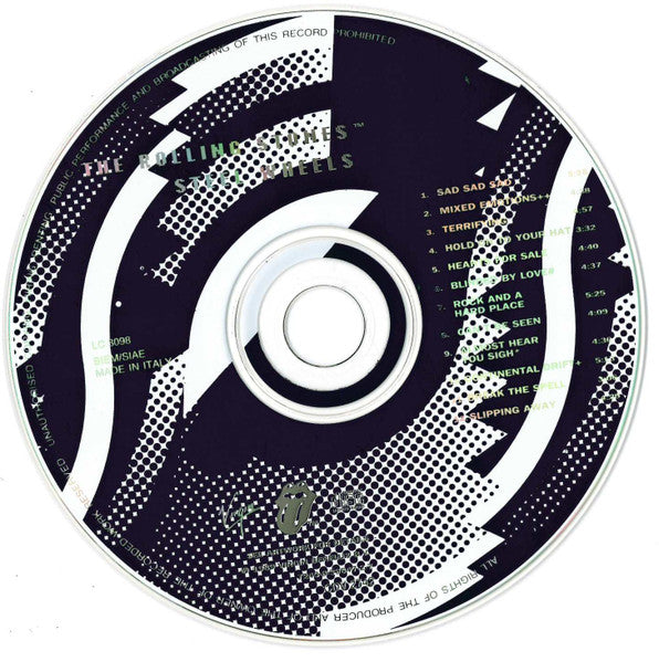 The Rolling Stones : Steel Wheels (CD, Album, RE, RM)