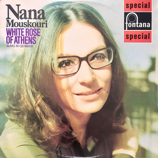 Nana Mouskouri : White Rose Of Athens (Sung In German) (LP, Comp)