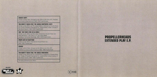 Propellerheads : Extended Play E.P. (CD, EP)