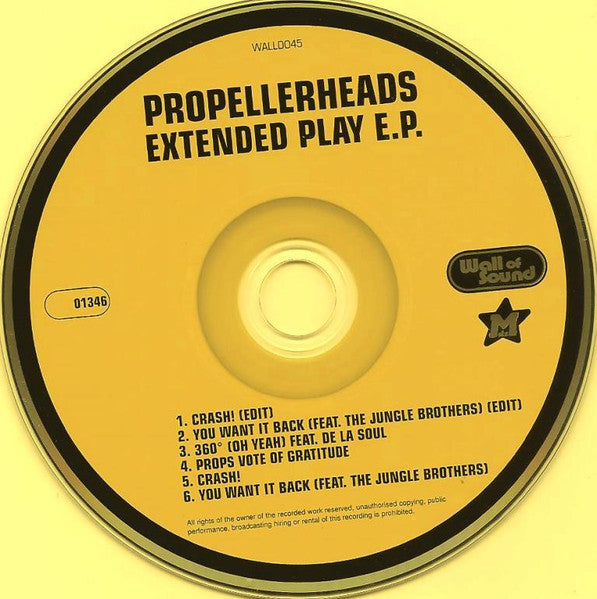 Propellerheads : Extended Play E.P. (CD, EP)