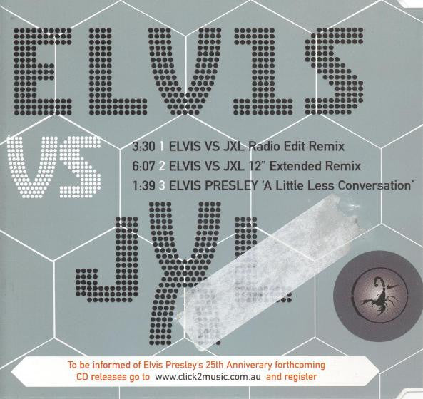 Elvis* Vs JXL* : A Little Less Conversation (CD, Single)