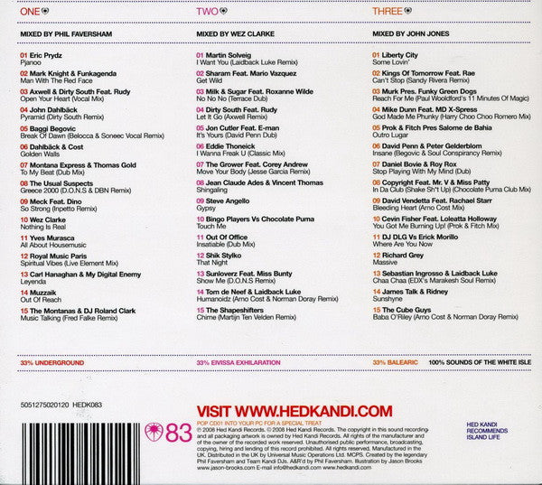 Various : World Series: Ibiza (3xCD, Comp, Mixed)